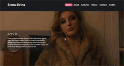 Desktop Screenshot of elenasirina.com